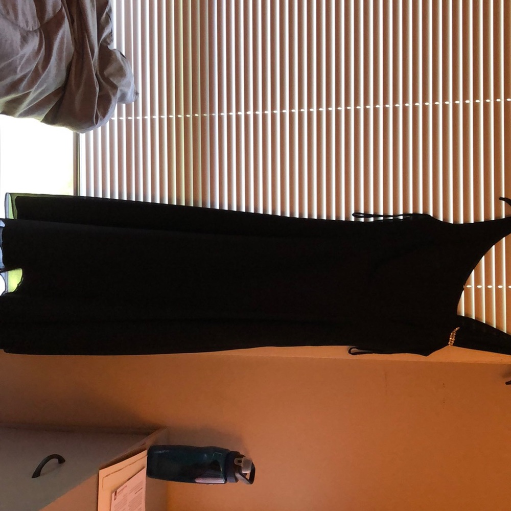 Black formal dress